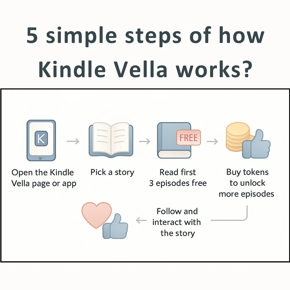 How Kindle Vella works in 5 simple steps