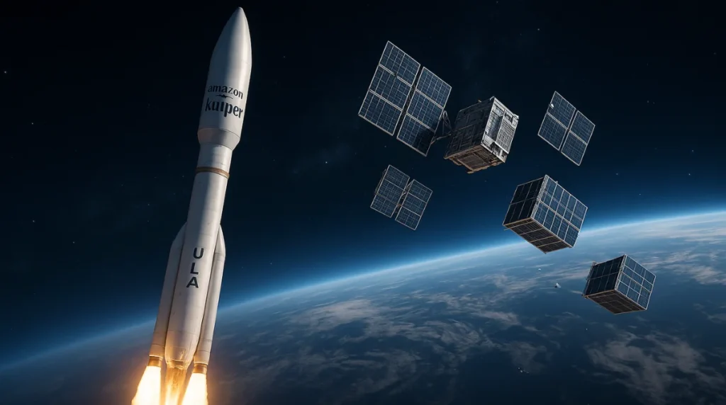 Amazon Launches Project Kuiper Satellites
