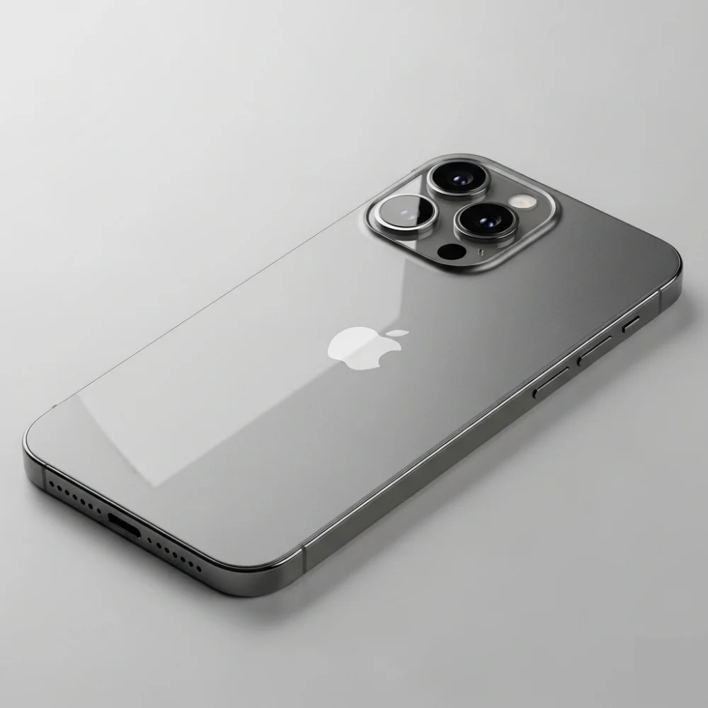 Apple iPhone 17 Pro Max render showcasing premium design and upgraded triple-lens camera module.