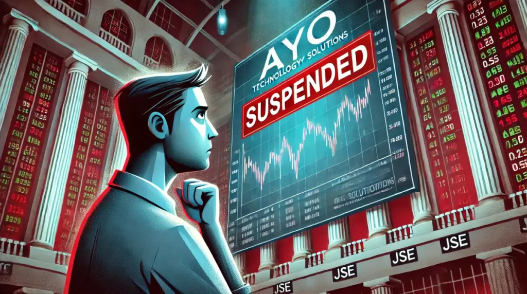 Ayo Technology Solutions Suspended by JSE