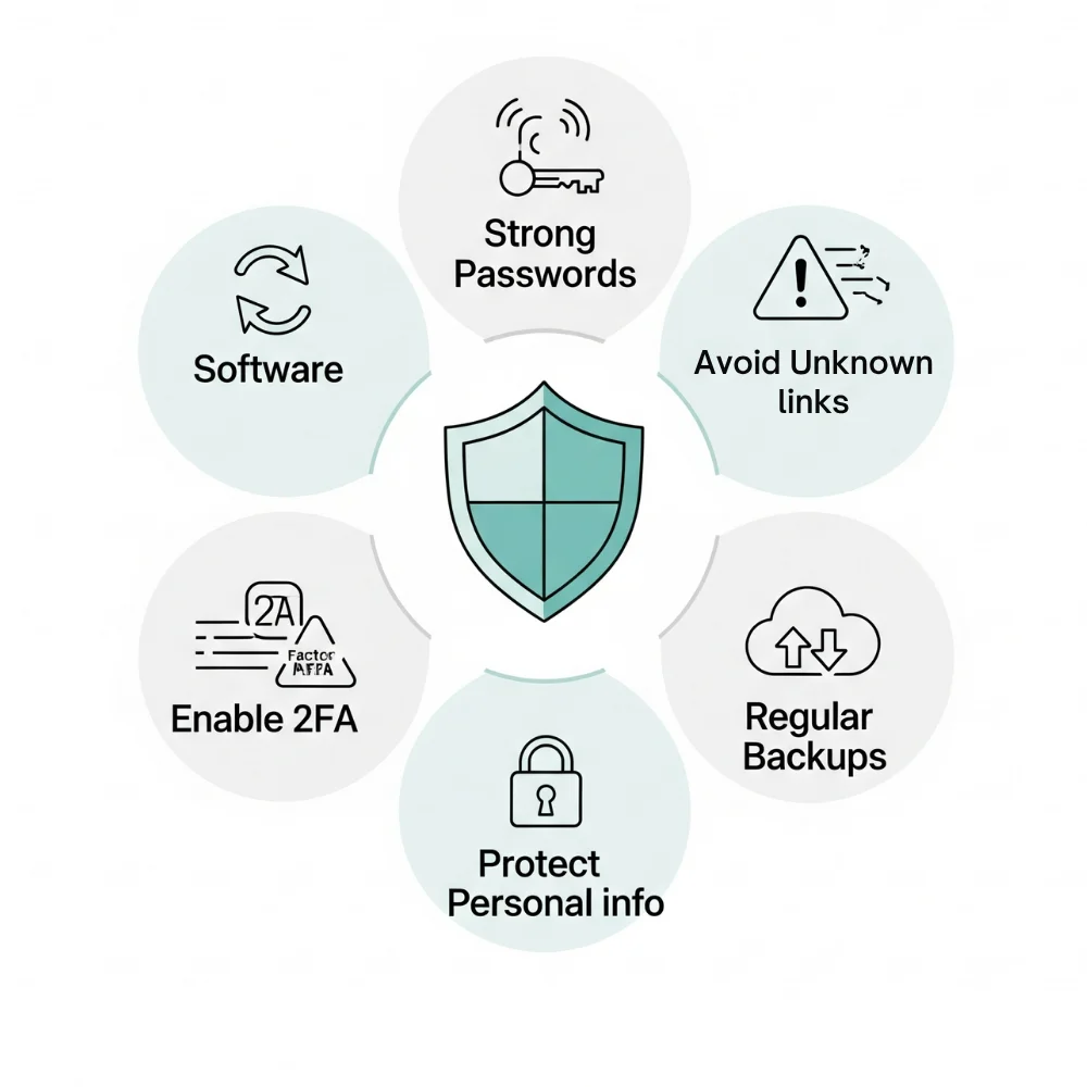 6 best practices for safer online habits