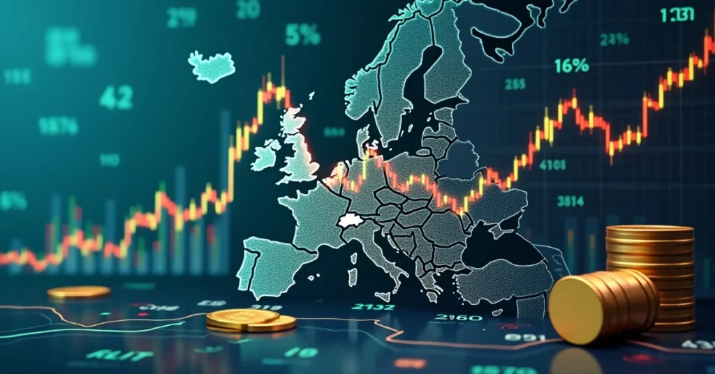 European stock markets steady as investors await U.S. inflation data and trade updates.