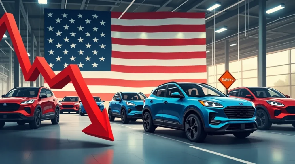 Ford Earnings Drop 64% Amid Tariffs & EV Losses