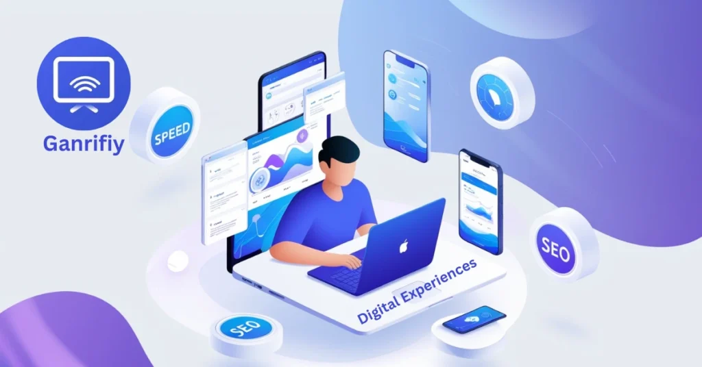 User optimizing digital experience with Ganrifiy tools