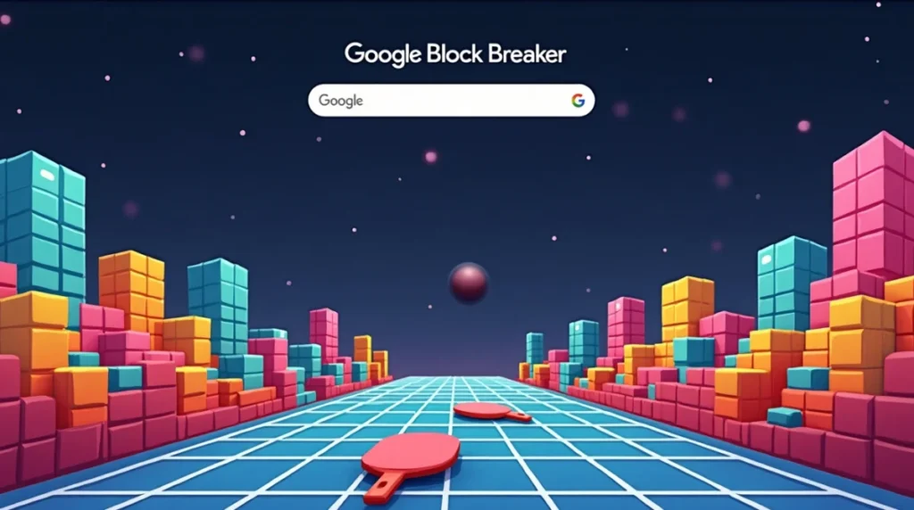 Google Block Breaker