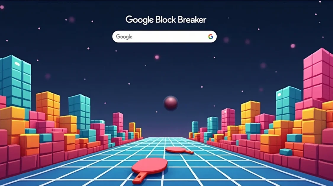Google Block Breaker