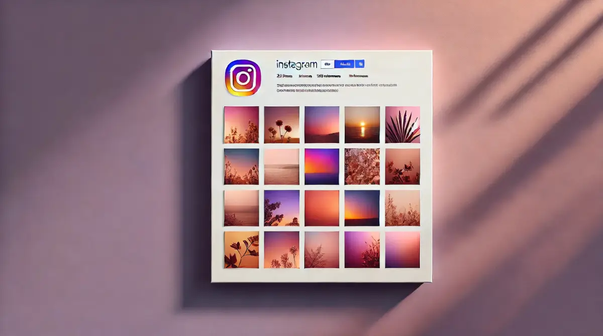 9 Grid Instagram Layout