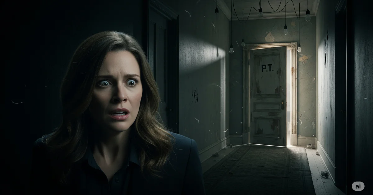 Sophia Lillis stares at eerie opening door