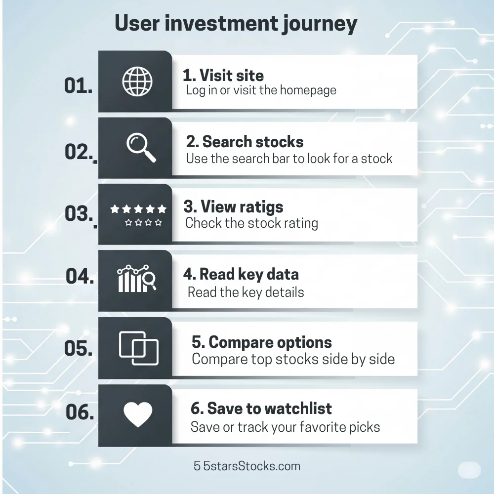 Steps to use 5StarsStocks.com platform