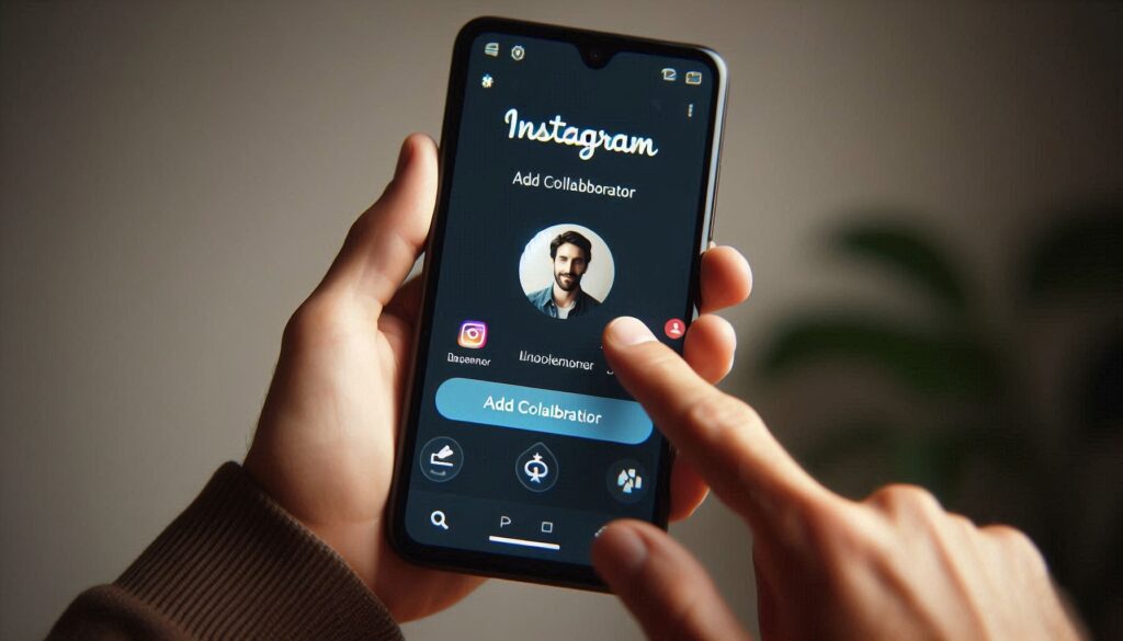 How to add collaborator on instagram after posting​?