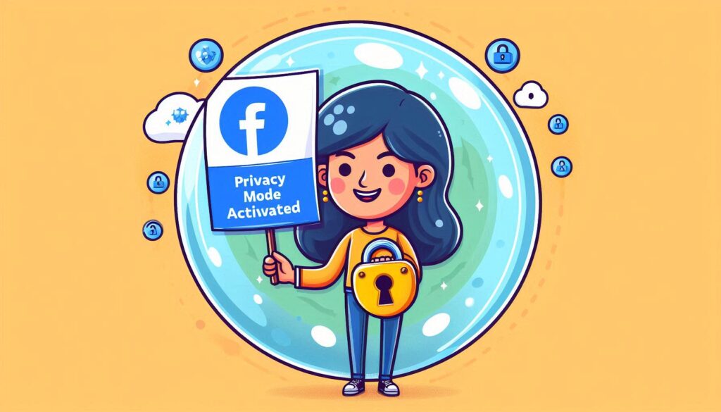 How to make facebook private?