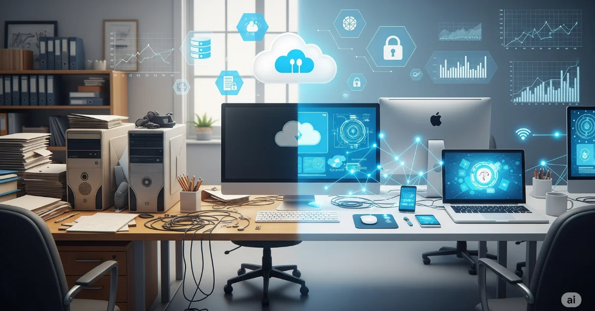 Modern IT replacing outdated office systems