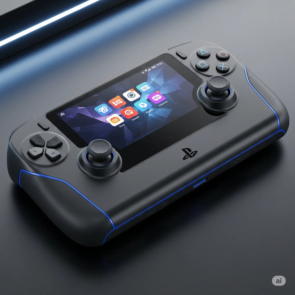  Concept image of PS6 handheld gaming device