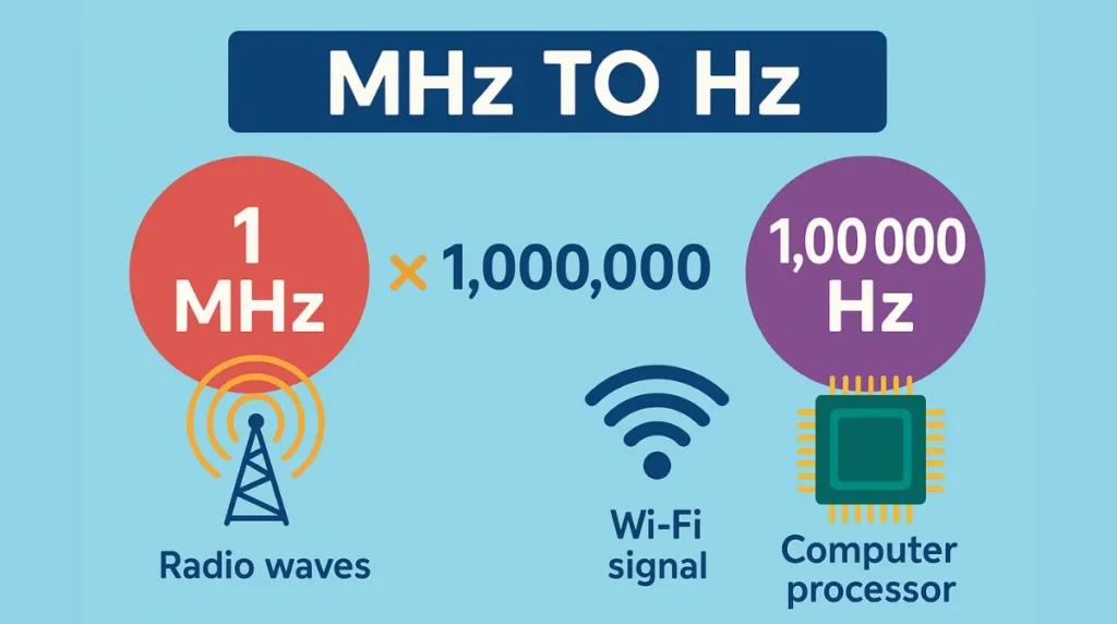 MHz to Hz