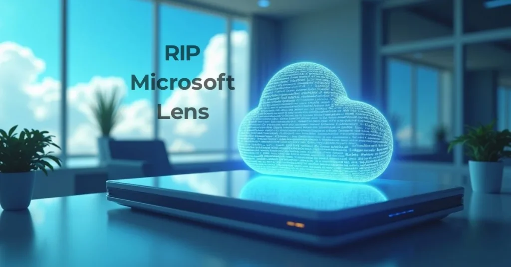 AI-powered document scanning replacing Microsoft Lens.