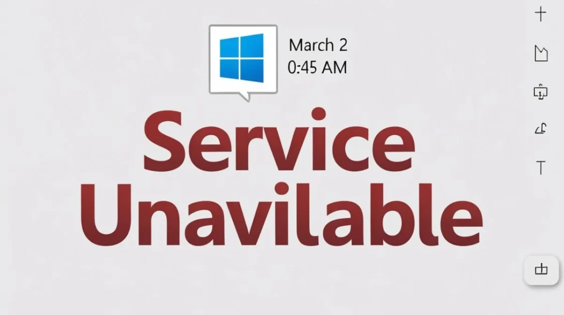 Microsoft Outlook Outage Disrupts Services Globally