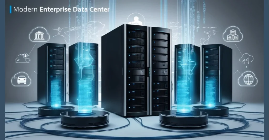 Modern NS Mainframe powering secure enterprise data processing.