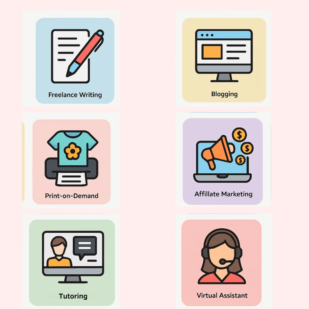 Infographic of free business ideas