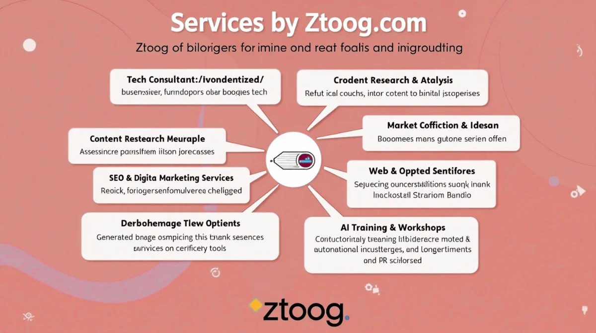 Services Offered by Ztoog.com