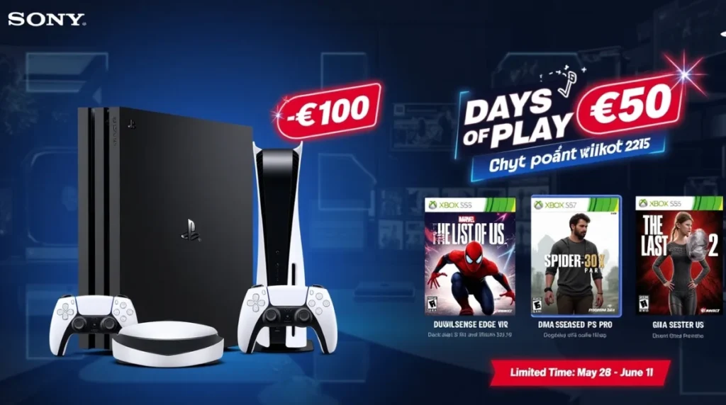 Sony Slashes PS5 and PS5 Pro Prices in Europe for Days of Play 2025