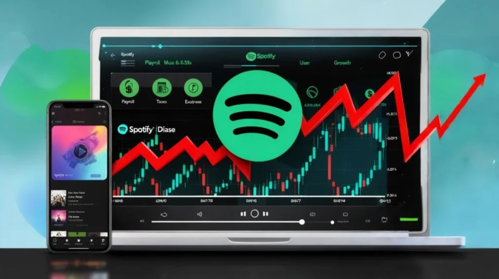 Spotify Q3 forecast showing projected growth to 710 million monthly active users and 281 million premium subscribers, slightly above analyst expectations.