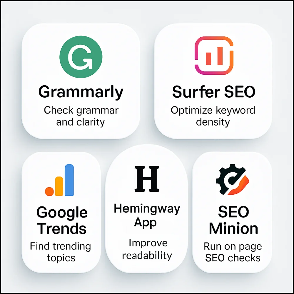 Top SEO tools to pair with ChatGPT use