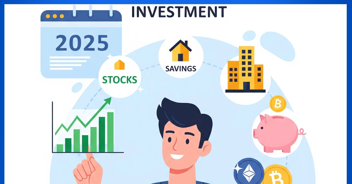 Beginner choosing top investment options in 2025
