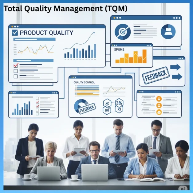  team improving product quality using TQM approach 