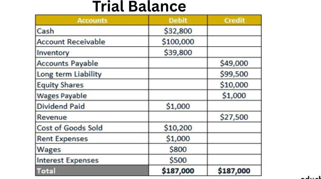 Trial Balance