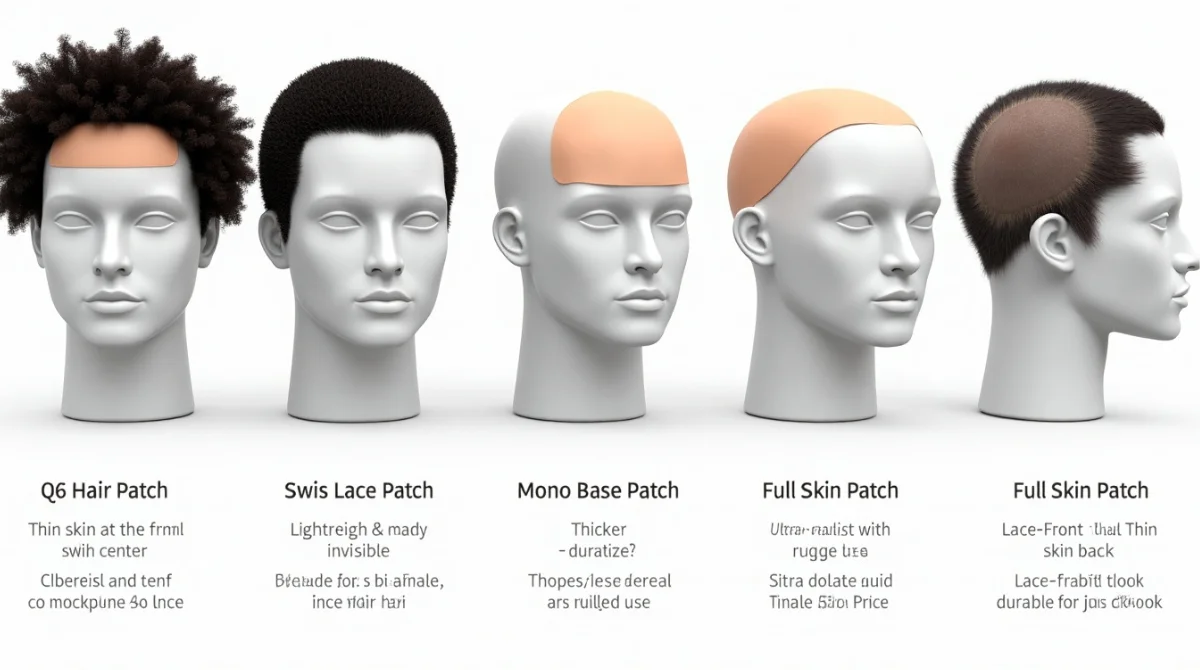 Types of Hair Patches