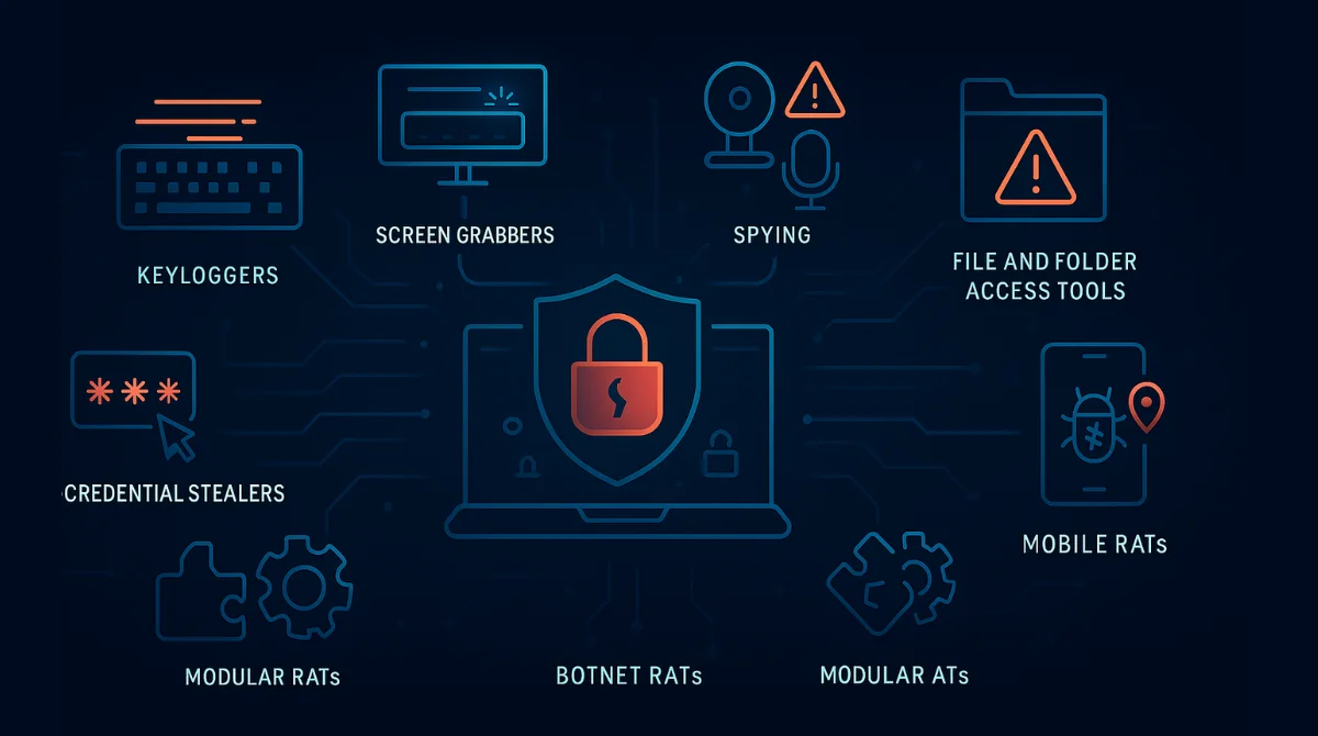 Types of Remote Access Trojans
