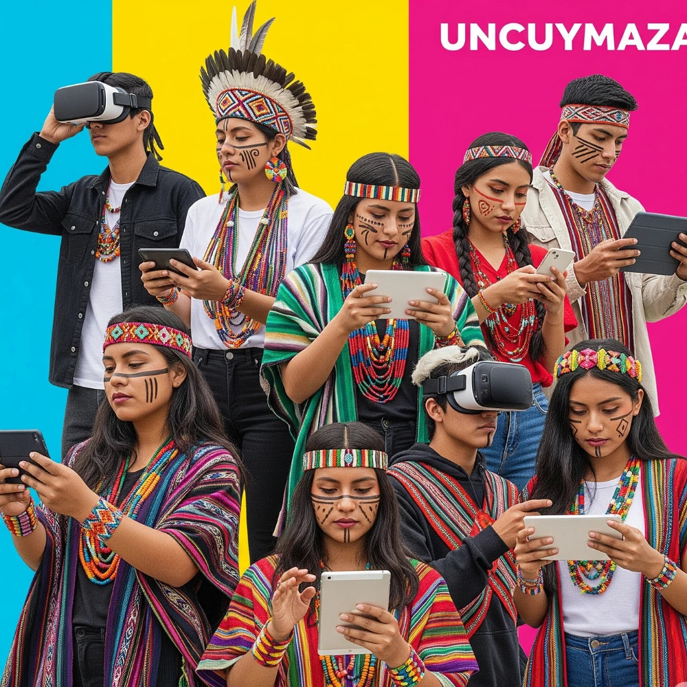 Youth blending tradition with digital creativity