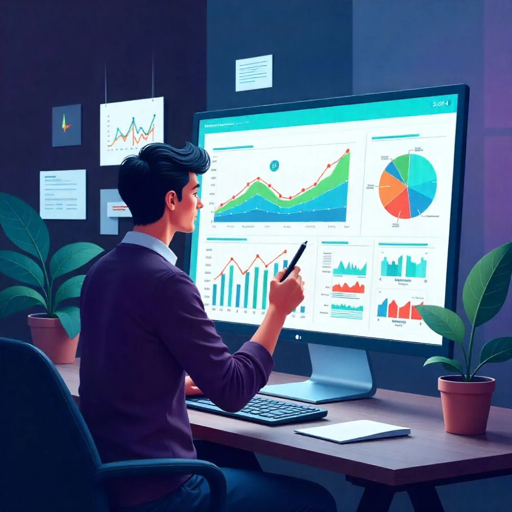Personalized website content for different users. 