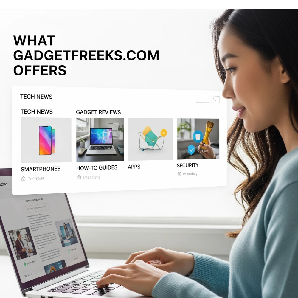 User exploring tech news, reviews, and tips on Gadgetfreeks.com