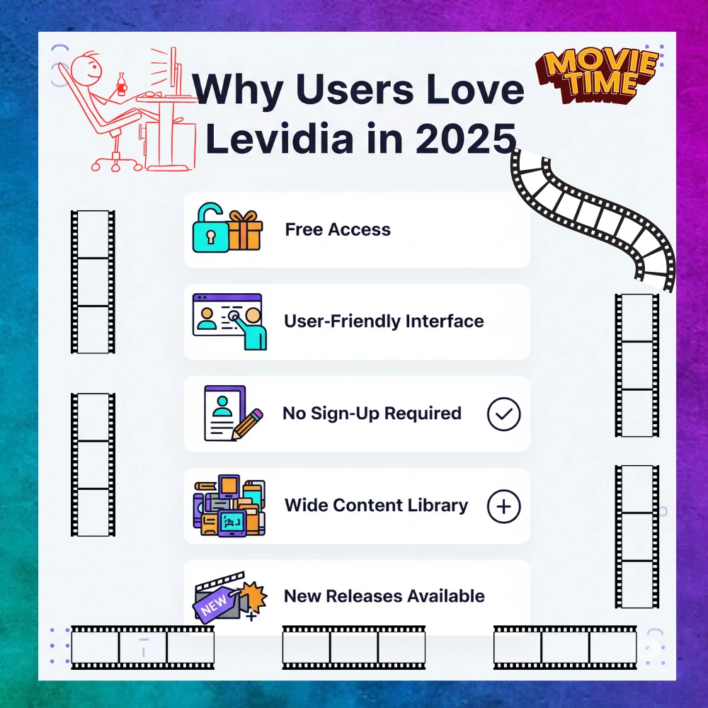 Infographic showing why Levidia is popular in 2025