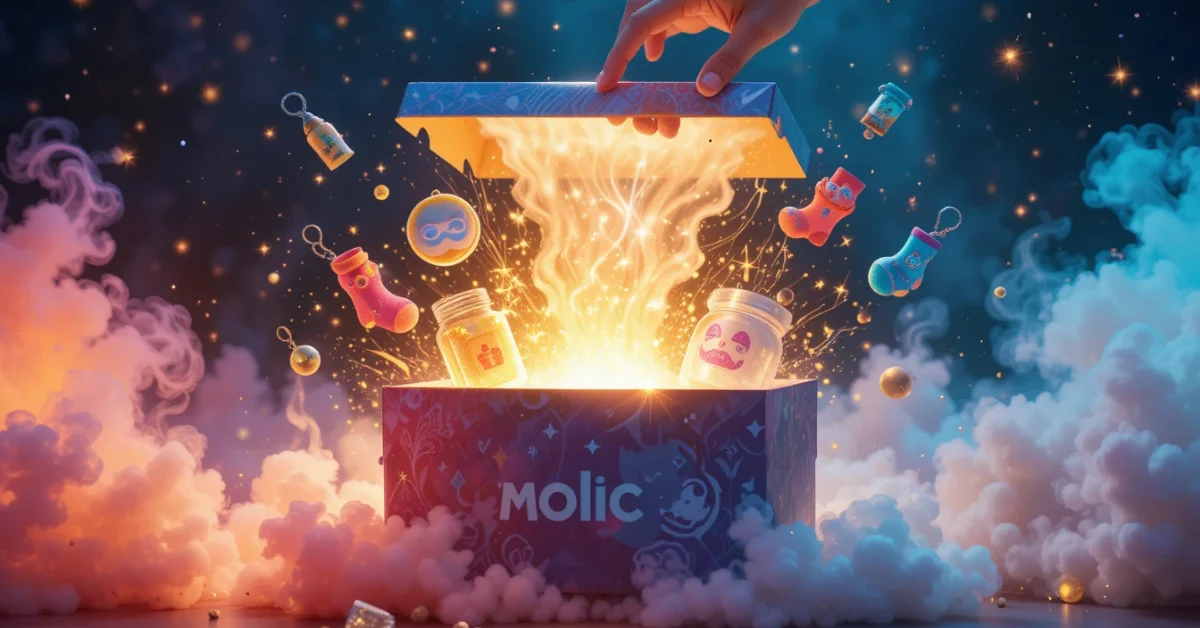 Glowing Molic Box reveals magical surprises