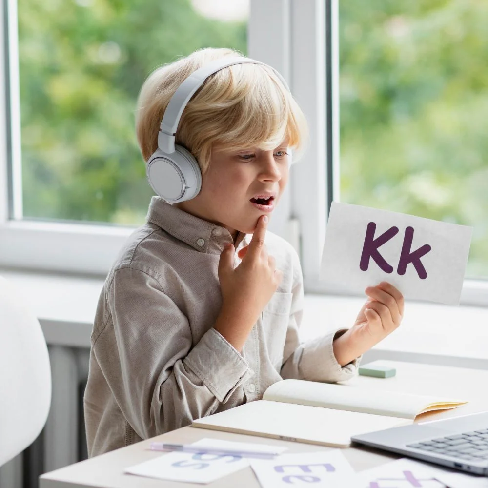 adorable-little-boy-doing-online-session-speech-therapy