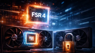 AMD Radeon graphics cards representing uncertainty around INT8 FSR 4 support for older RDNA GPUs