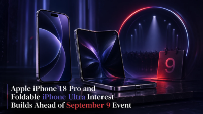 Apple iPhone 18 Pro and Foldable iPhone Ultra Interest Builds Ahead of September 9 Event