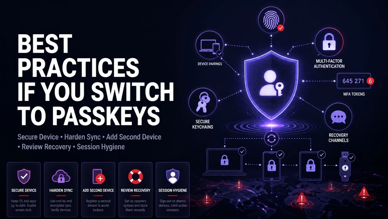 Best Practices If You Switch To Passkeys