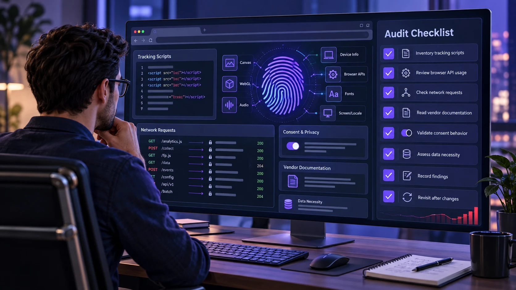 Browser Fingerprinting Audit Checklist for Website Owners