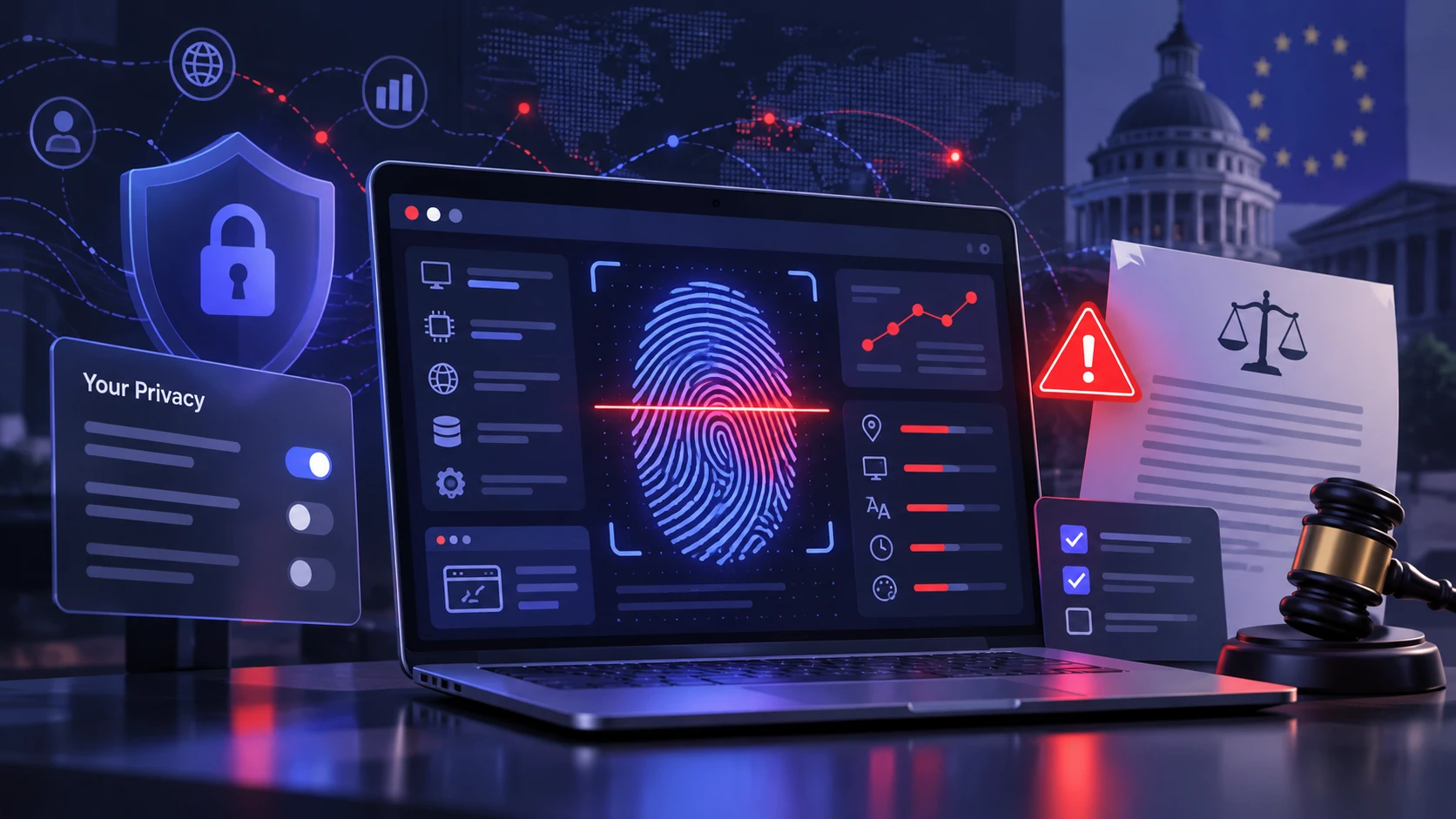 Browser Fingerprinting Privacy and Legal Risks