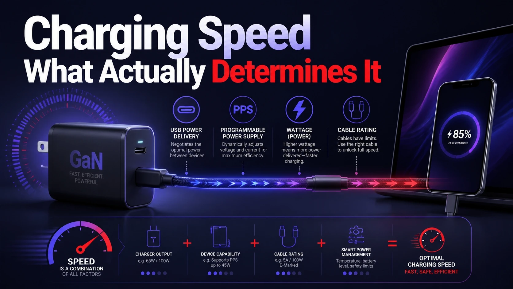 Charging Speed What Actually Determines It