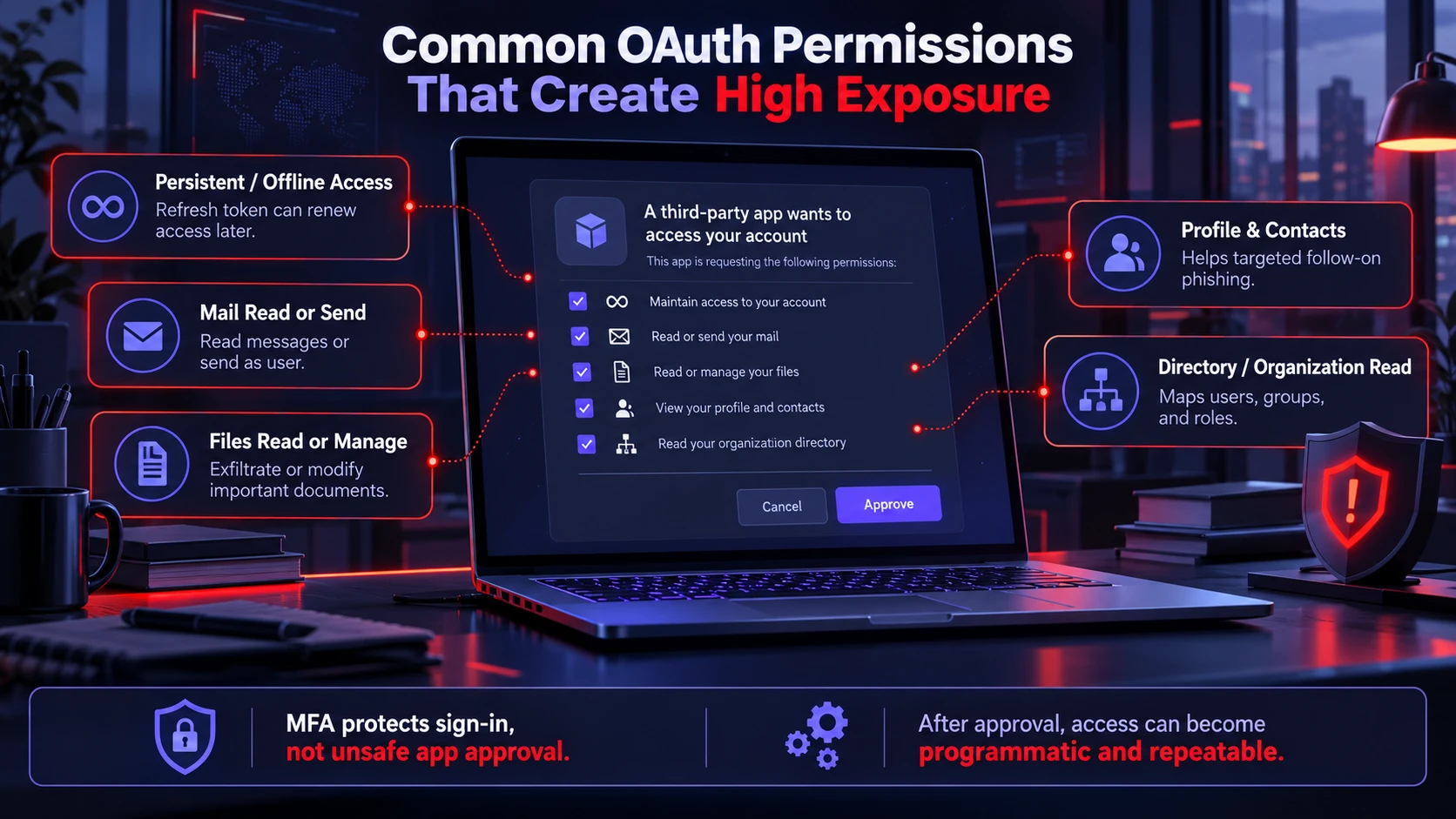 Common OAuth Permissions That Create High Exposure