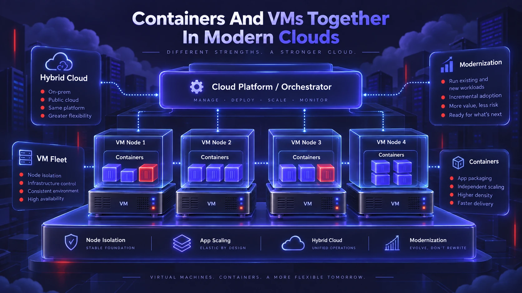 Containers And VMs Together In Modern Clouds