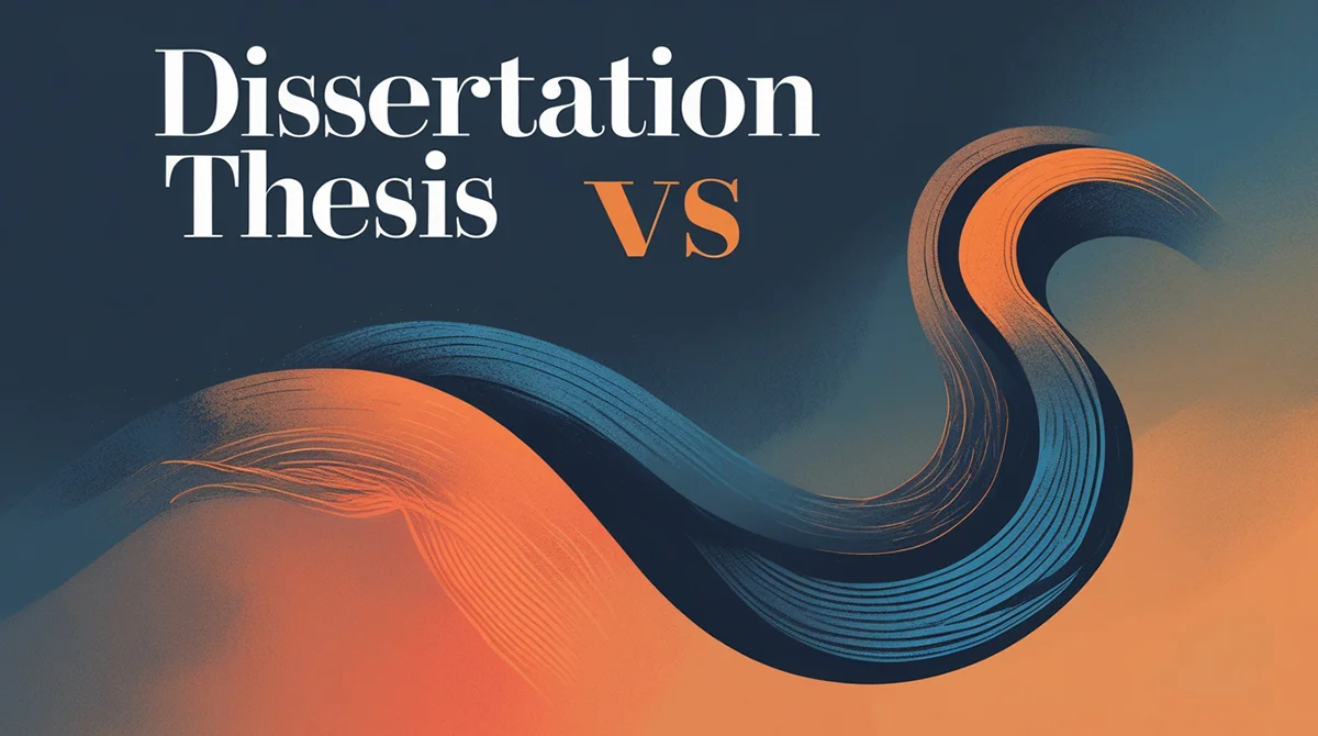 Dissertation Vs. Thesis: What’s the Difference & Why It Matters