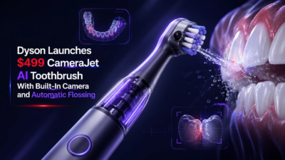 Dyson Launches $499 CameraJet AI Toothbrush With Built-In Camera and Automatic Flossing