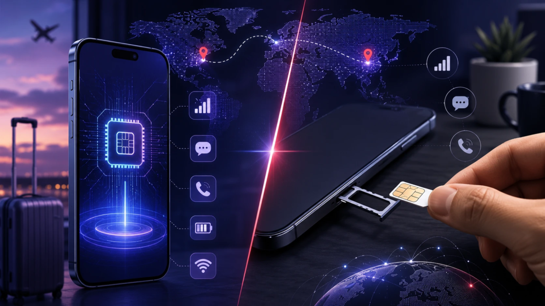 eSIM vs Physical SIM Which Is Better for Travel and Daily Use