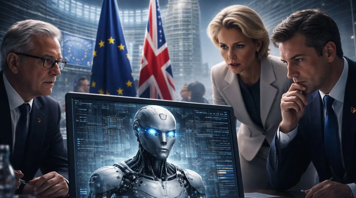 European Union and UK officials reviewing controversial AI-generated images linked to Grok amid legal and safety concerns