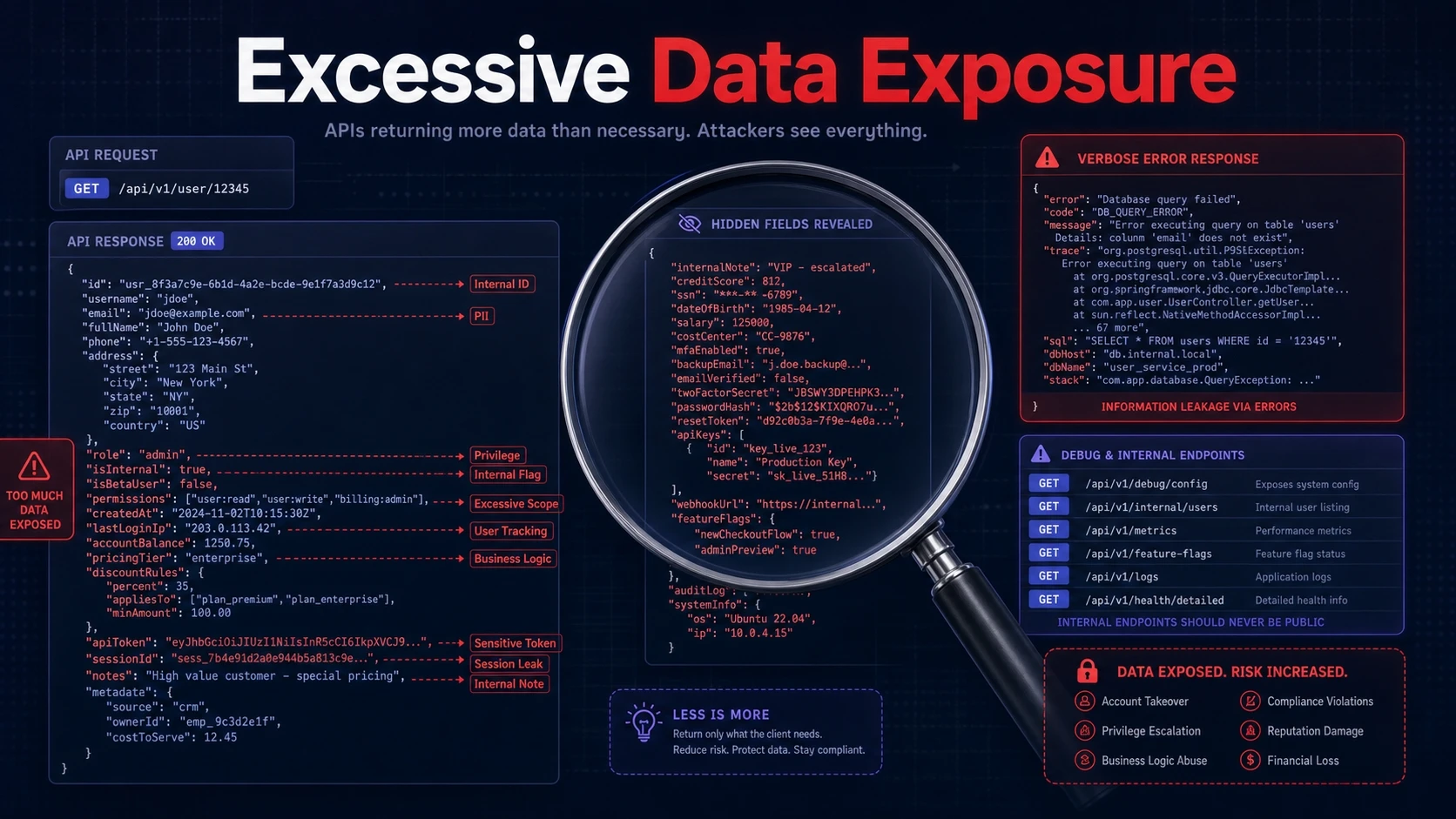 Excessive Data Exposure